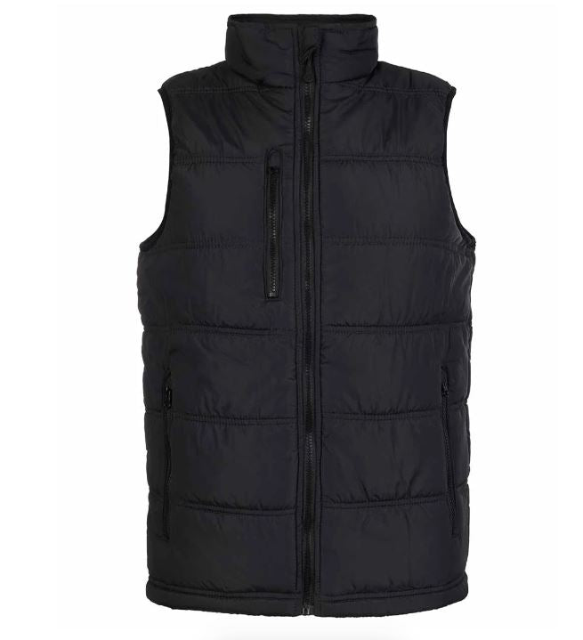 Carlton Padded Bodywarmer Gilet Navy Blue, Black or Grey 3 Pockets Small - 3XL