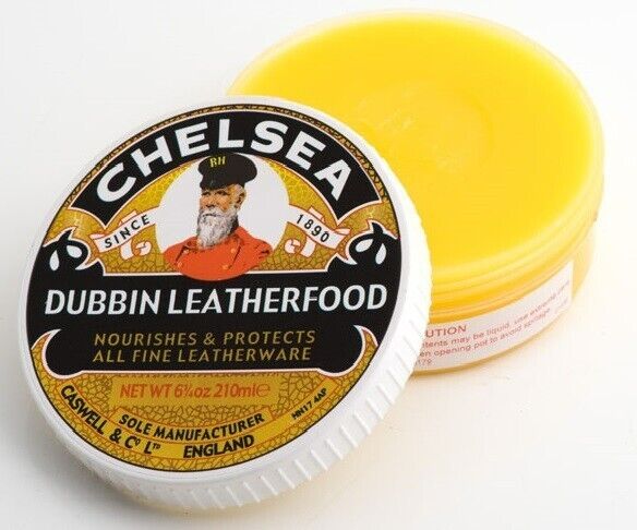 V Tech Chelsea Dubbin Leather Food for Shoes, Boots or Trainers Protects Leather