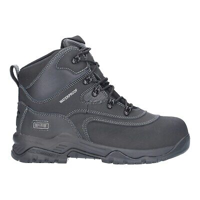 Magnum Broadside 6.0 Safety Work Boots Black Waterproof Ortholite Insole 5-13