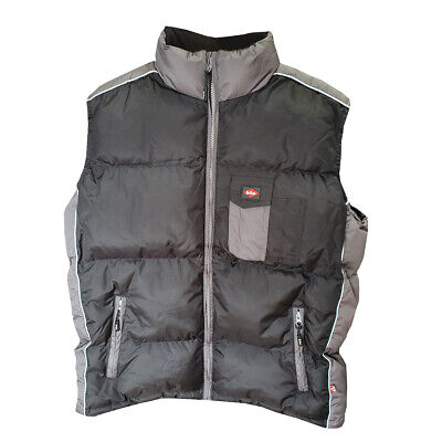 Lee Cooper LCVST703 Contrast Insulated Bodywarmer Black/Grey