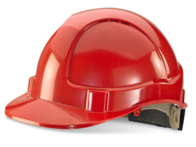 B Brand Vented Safety Helmet Hard Hat Ratchet Adjustment Sweatband 5 Colours