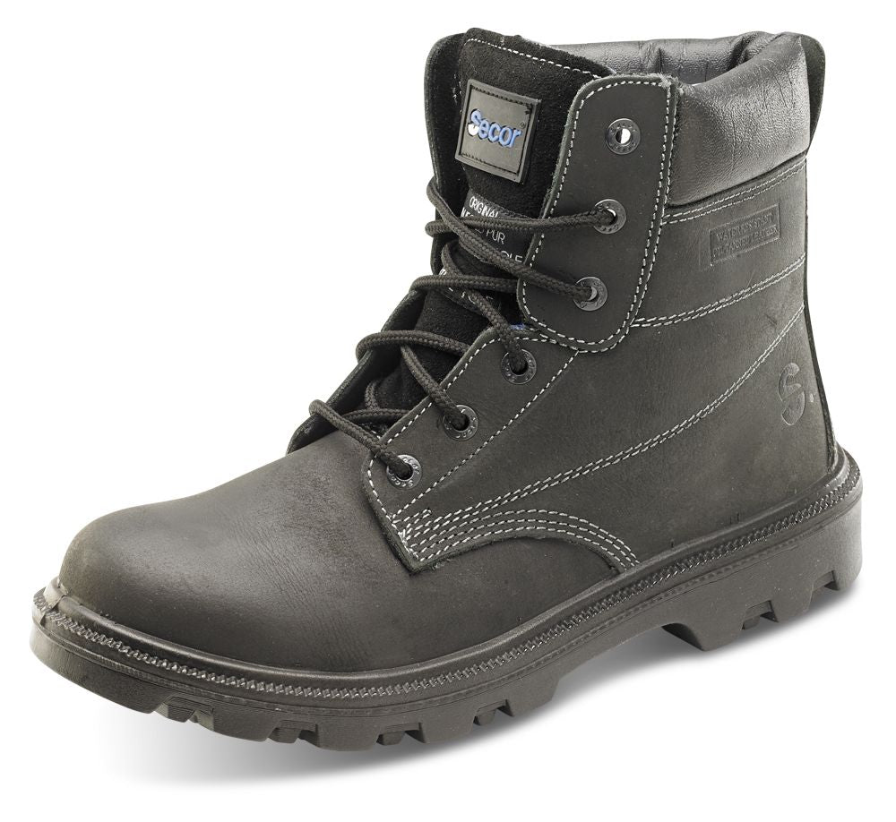 Secor Beeswift 55655P S3 Sherpa Safety Boots Black