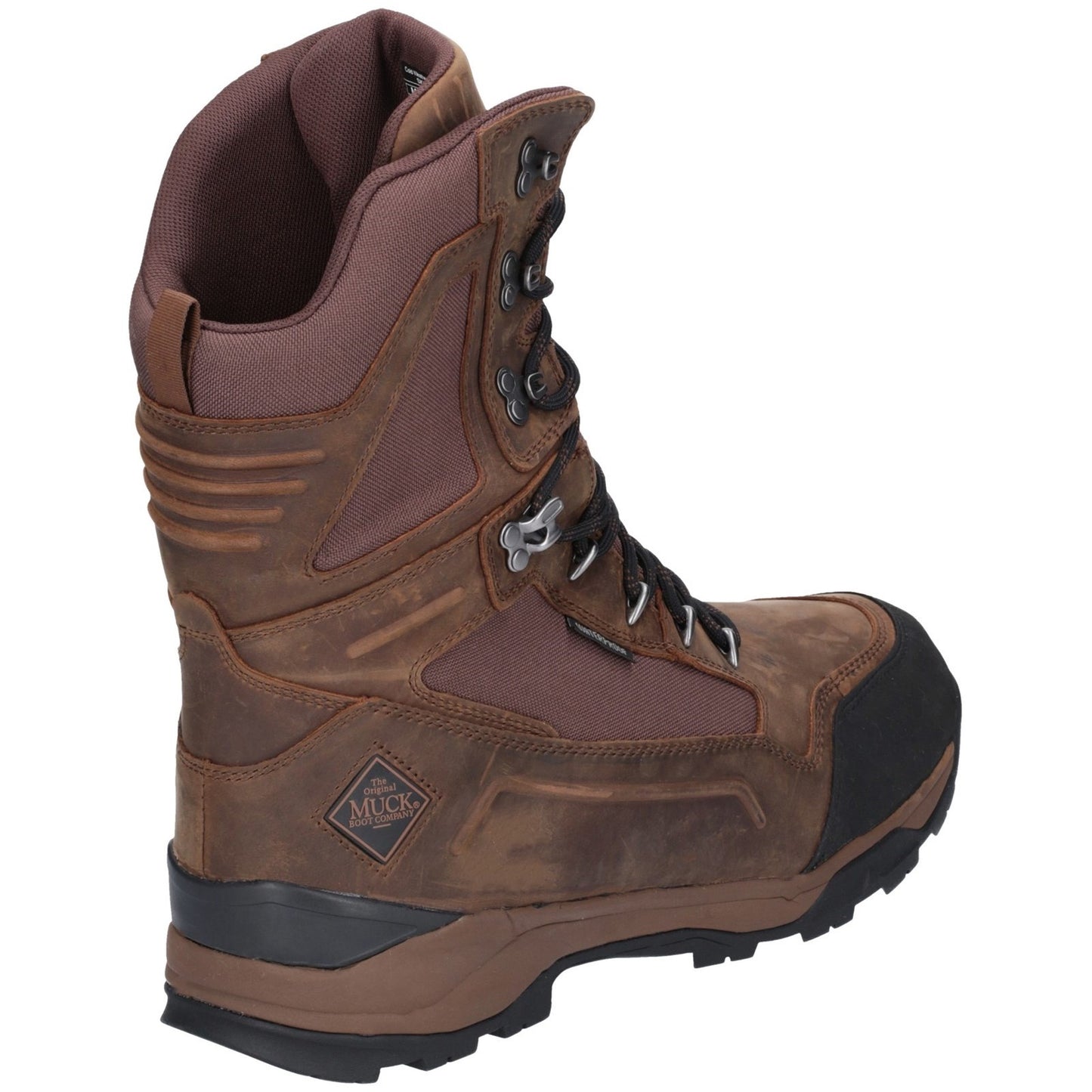 Muckboot Summit 10" Waterproof Insulated Leather Hiker Style Boots Brown 6-13