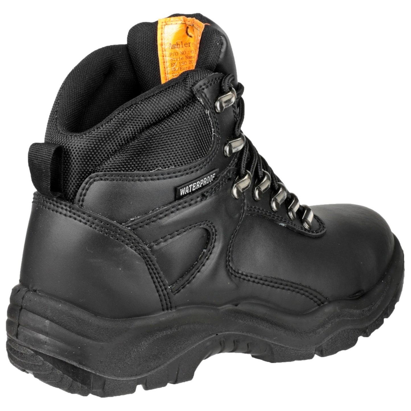 Amblers Safety Work Boots Black S3 Waterproof Midsole Toecap 3-13 Antistatic