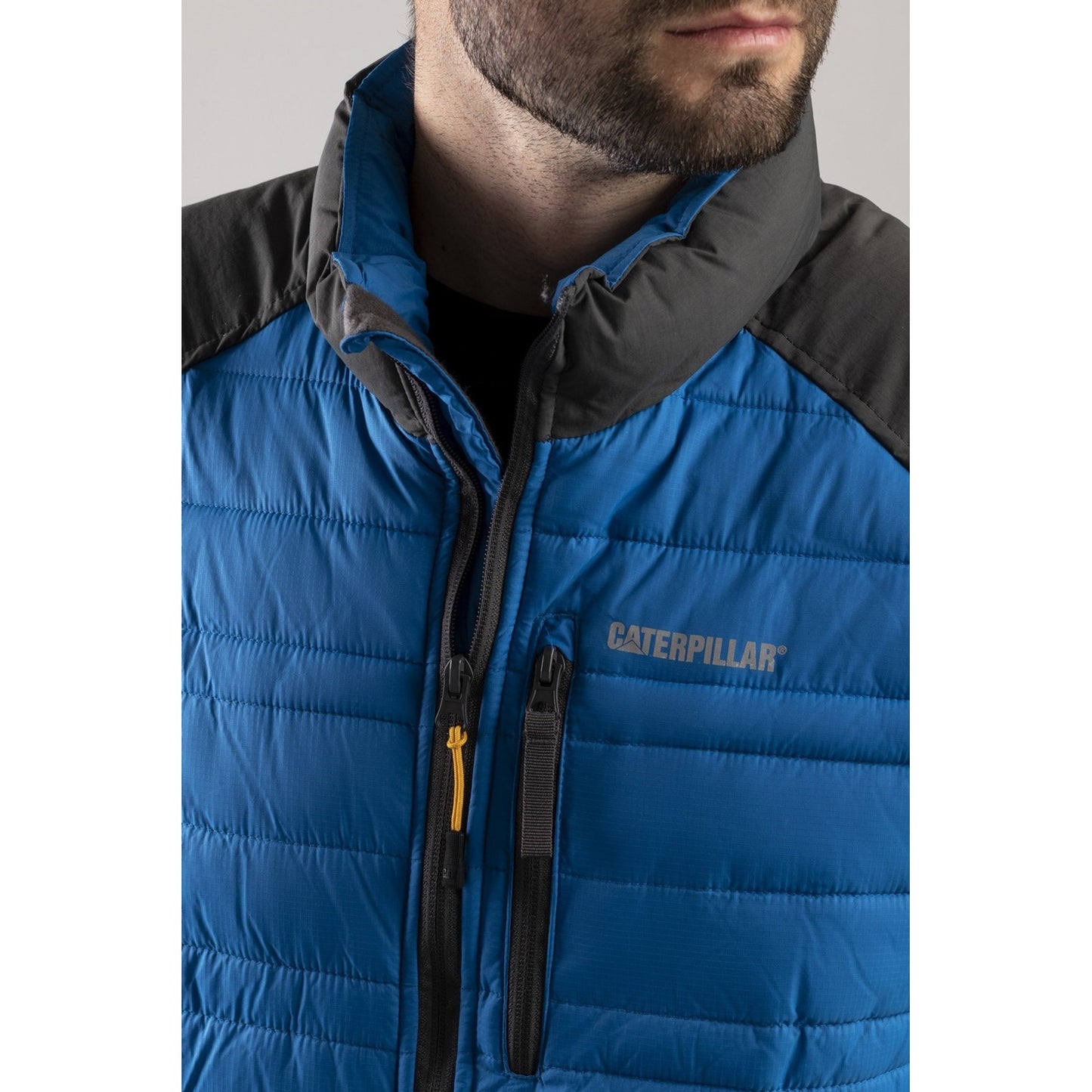 CAT Caterpiller Defender Gilet Bodywarmer Small-4XL Ripstop Water Resistant