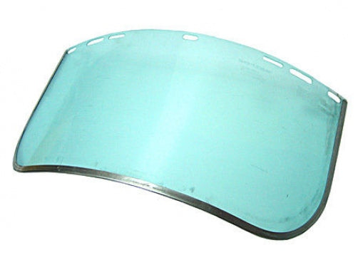 Replacement Polycarbonate Screen, Metal Edge Suits most Headgear Strimmer