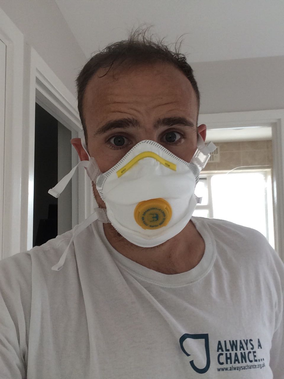 P3 Valved Dust Mask 5 Pack Respirator Disposable BBP3VN Fumes Welding Elasticate