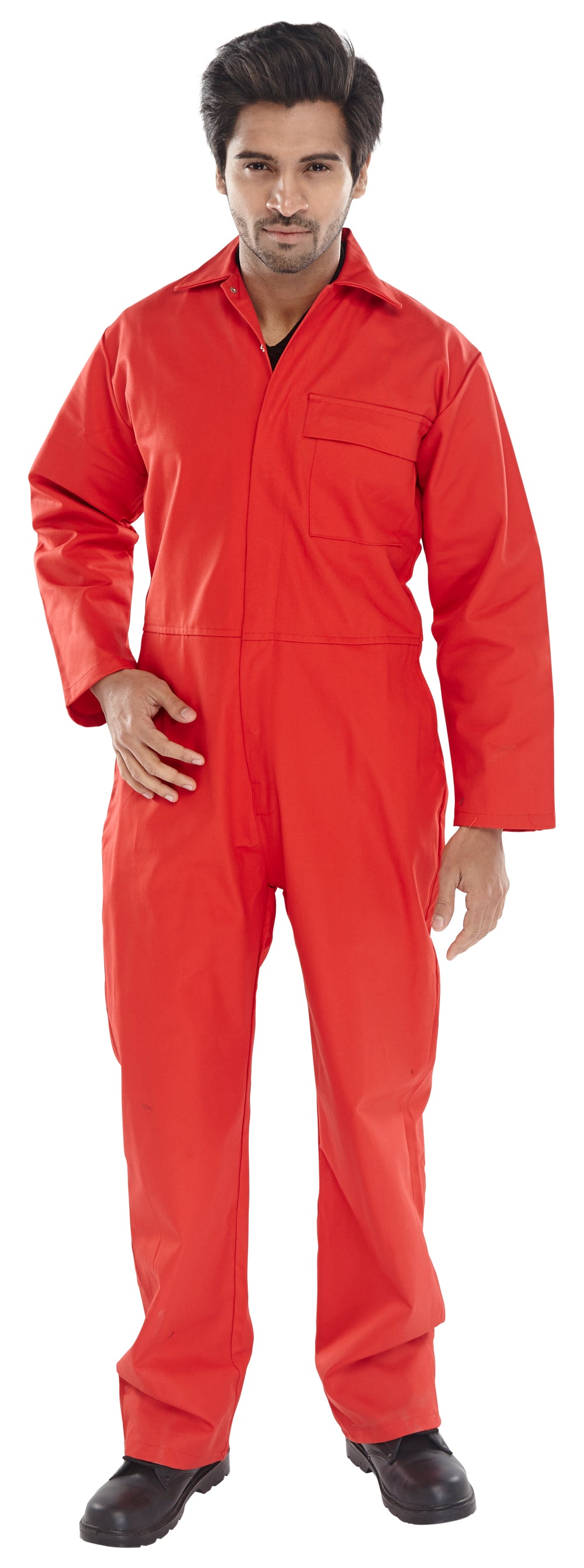 Flame Retardant Overalls Welding Welder Boilersuit Coverall Navy 36"- 60"