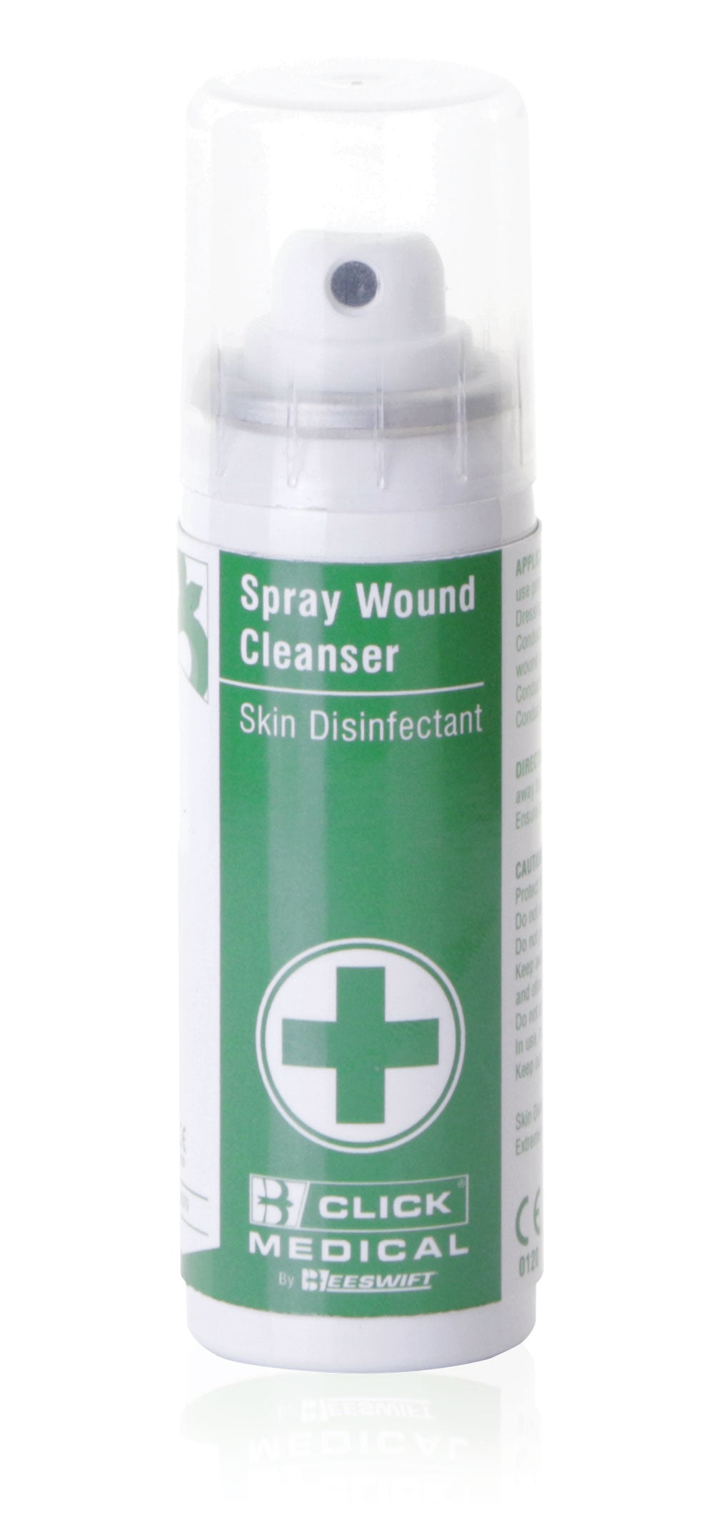Click Medical 70ml Wound Cleanser Skin Disinfectant Spray Cuts Grazes Tattooing
