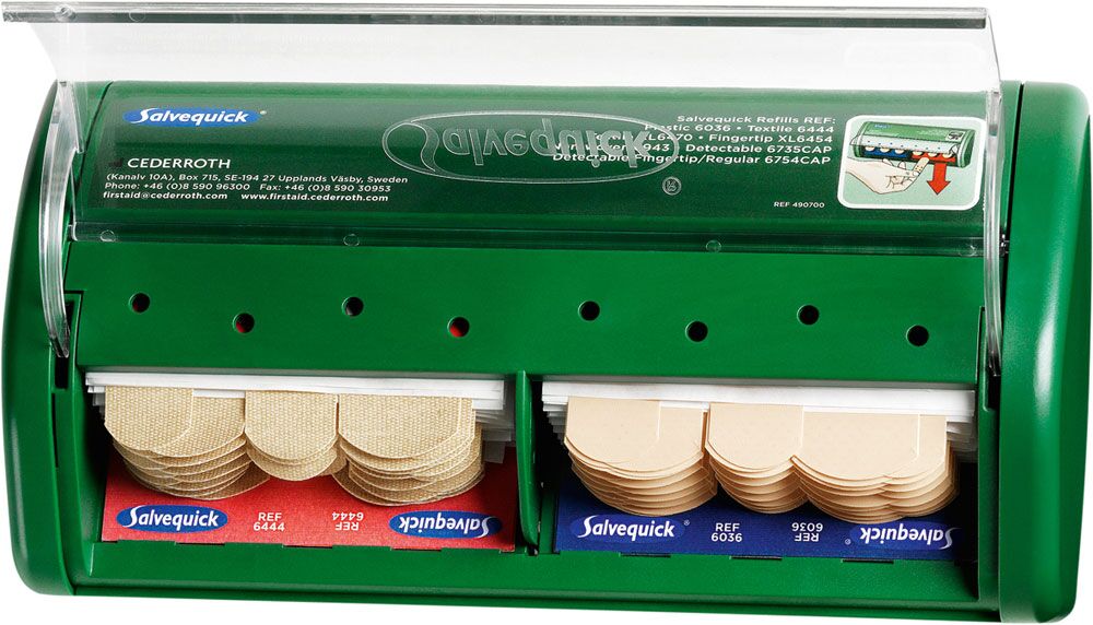 Click Medical Plaster Dispenser with 40 Washproof & 40 Fabric Plasters CM0540