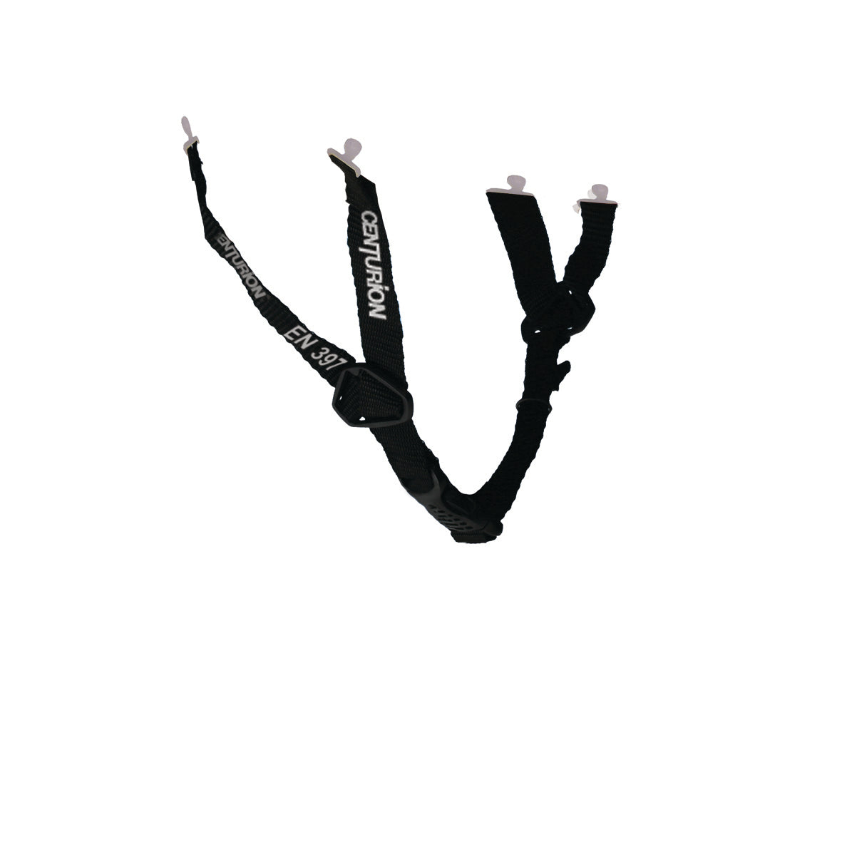 Centurion Linesman 4 Point Attachment Chin Strap Black CNS30LY Single Pack