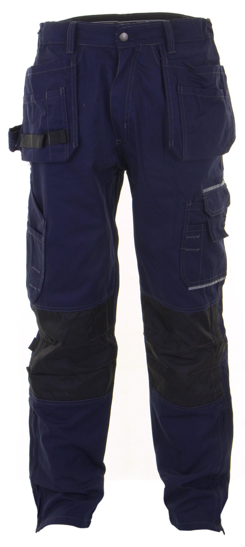 Click Shawbury Multi Pocket Work Trousers Black or Navy 30" - 50" Reg & Tall Leg