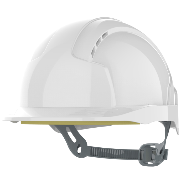 JSP EVOLite® Safety Helmet - Slip Ratchet - Vented - White AJB160-000-100