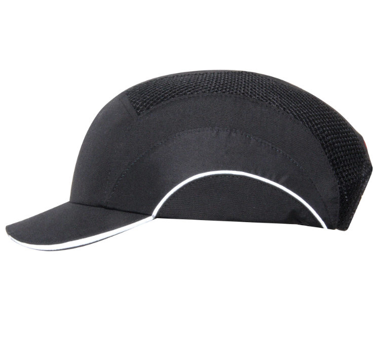 JSP Hardcap™ A1+ Bump Cap Short Peak Black ABS000-001-100