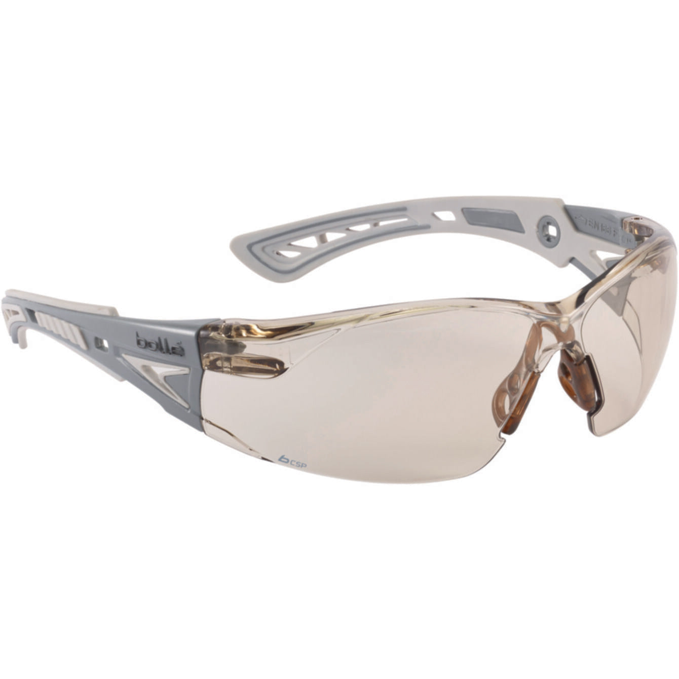 Bolle Rush+ Copper Safety Glasses Specs EN166