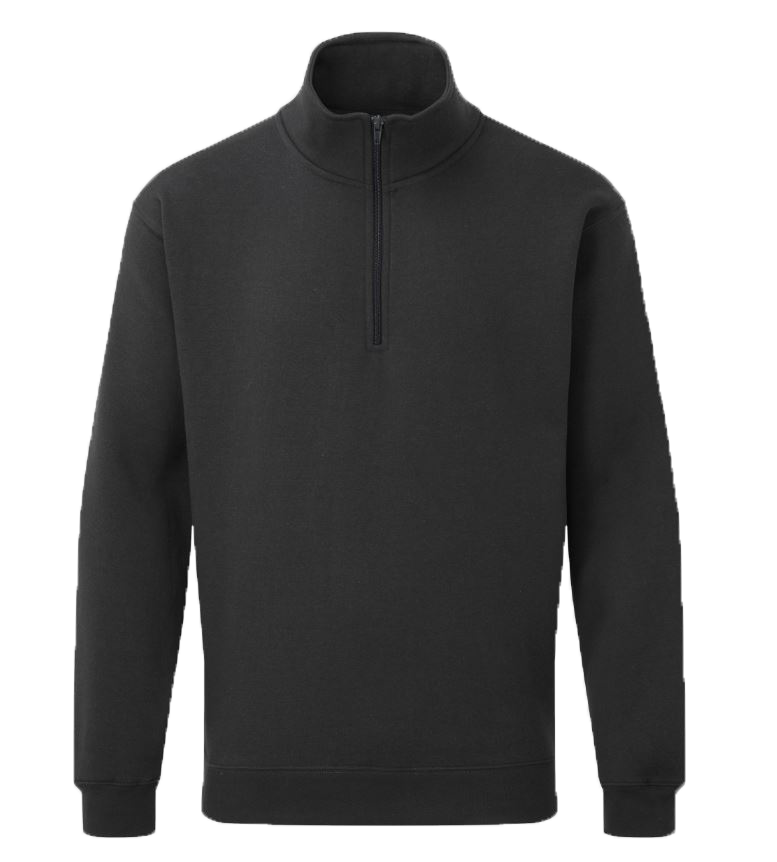 Fort 167 Workforce 1/4 Zip Sweatshirt - Brushed Fleece Inner Lining - Grey - S - 3XL