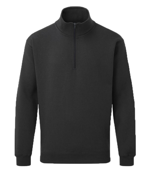 Fort 167 Workforce 1/4 Zip Sweatshirt - Brushed Fleece Inner Lining - Grey - S - 3XL