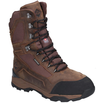 Muckboot Summit 10" Waterproof Insulated Leather Hiker Style Boots Brown 6-13