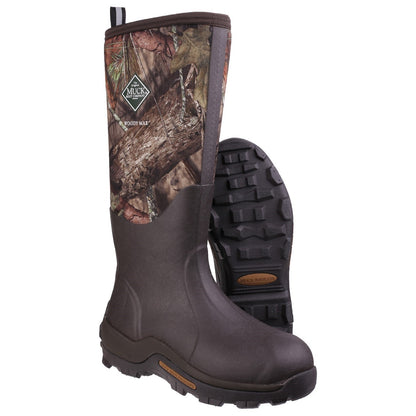 Muckboots Woody Max Camo Neoprene Rubber Wellies Insulated Waterproof 4-13