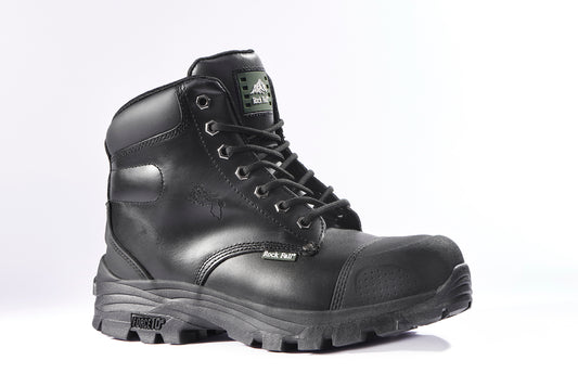 Rock Fall Ebonite Safety Work Boots Black RF10