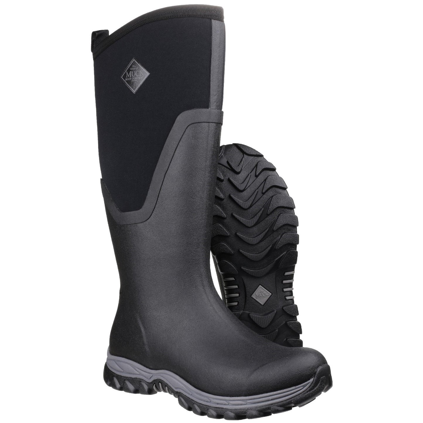 Muckboot Arctic Sport II Tall Womens Ladies Wellies Black