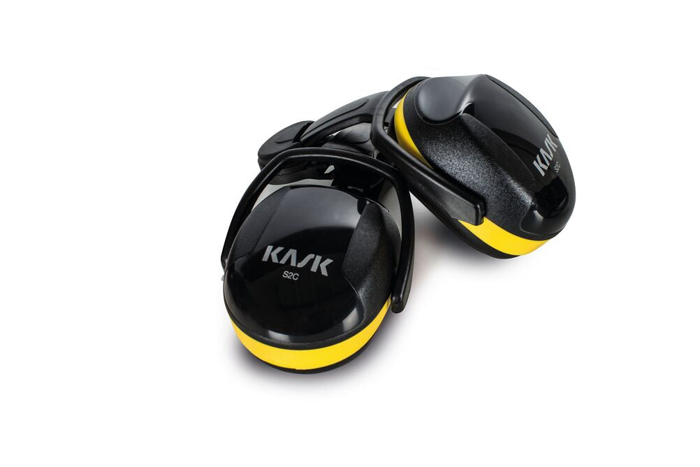 Kask SC2 Clip on Ear Defenders SNR28db EN352 Non Conductive Ear Protection