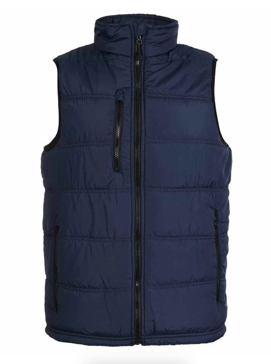 Carlton Padded Bodywarmer Gilet Navy Blue, Black or Grey 3 Pockets Small - 3XL