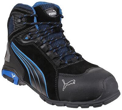 Puma Rio Mid Safety Work Boots Black 632250
