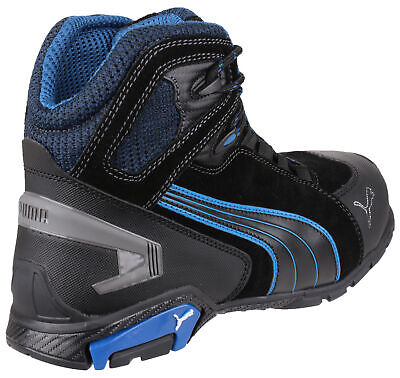 Puma Rio Mid Safety Work Boots Black 632250