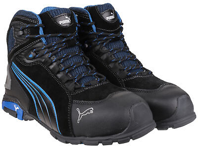 Puma Rio Mid Safety Work Boots Black 632250