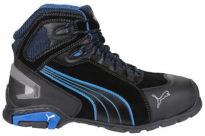 Puma Rio Mid Safety Work Boots Black 632250