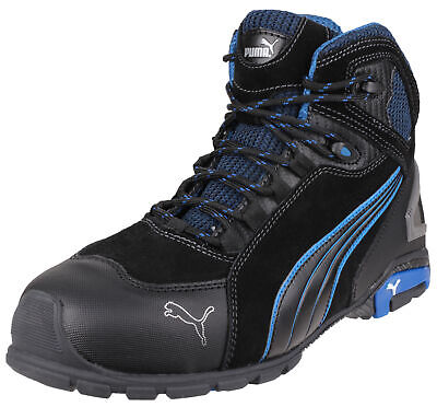 Puma Rio Mid Safety Work Boots Black 632250