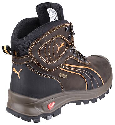 Puma Sierra Nevada Mid Safety Work Boots 630220 Brown
