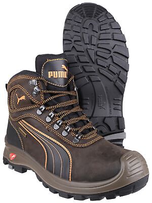 Puma Sierra Nevada Mid Safety Work Boots 630220 Brown