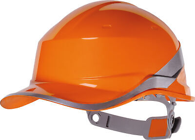 Venitex Hard Hat Safety Helmet Orange Hi Viz Band Hard Hat