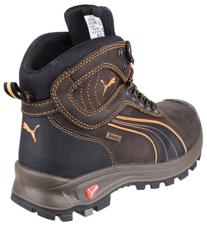 Puma Sierra Nevada Mid Safety Work Boots 630220 Brown