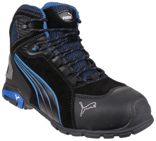 Puma Rio Mid Safety Work Boots Black 632250