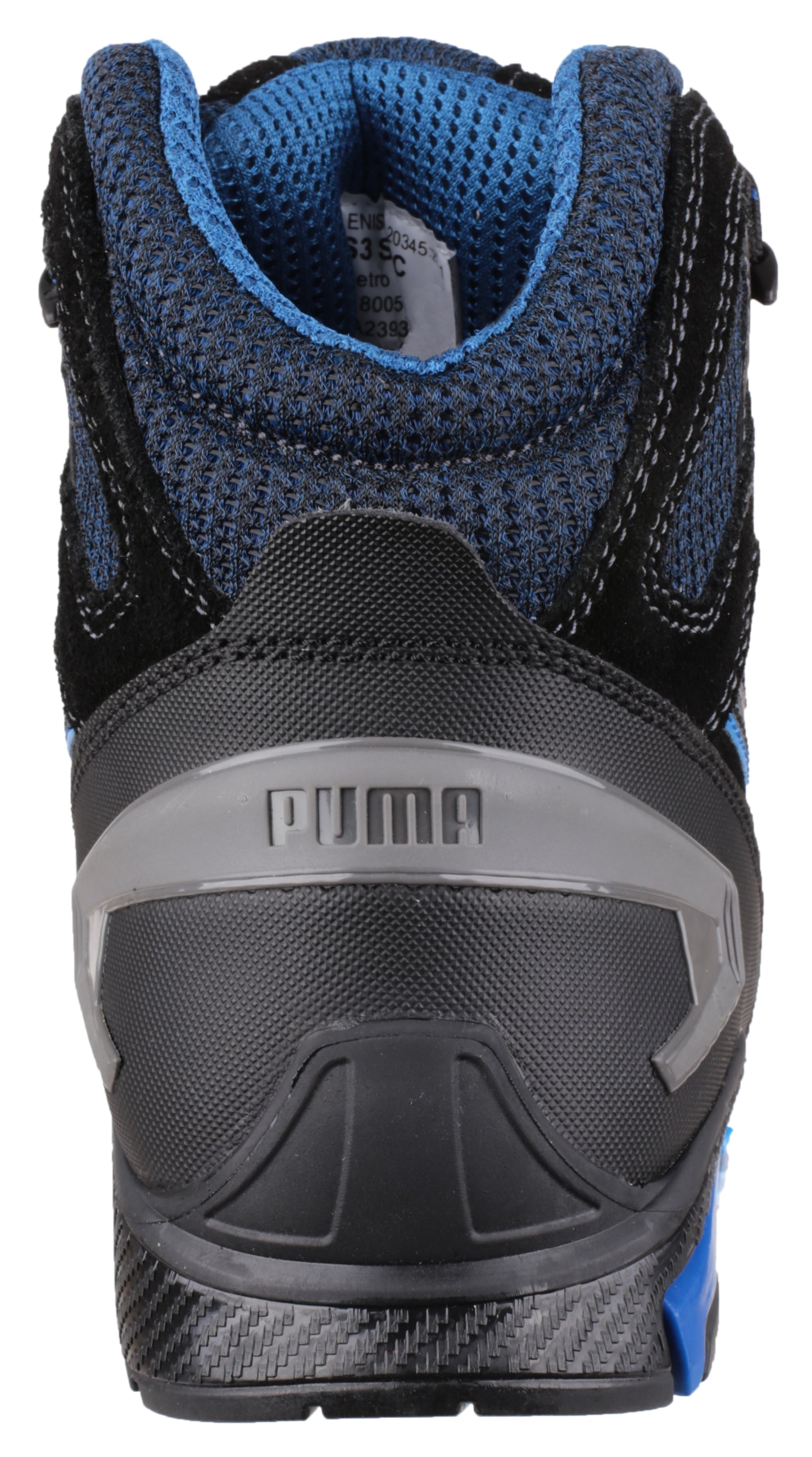 Puma Rio Mid Safety Work Boots Black 632250