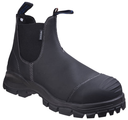 Blundstone 910 Safety Dealer Work Boots Black