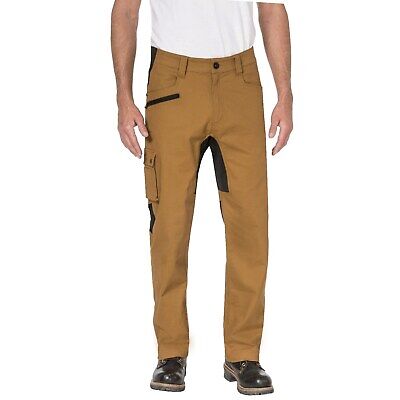 Caterpillar CAT Flex Operator Work Trousers Pants Black Tan C1810038 Cargo