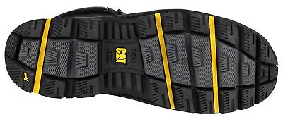 CAT Caterpiller Gravel Safety Work Boots Black 6-13 S3 Toecap Midsole Scuff Cap