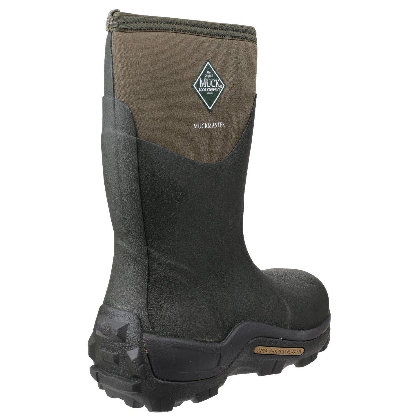 Muckboot Muckmaster Mid Wellies Short Low Wellington Boots Moss Green 4-14