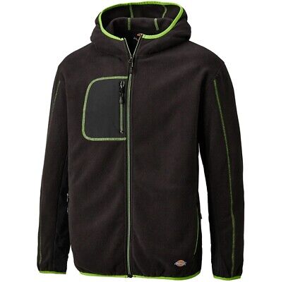 Dickies DT7022 Pembroke Fleece Jacket Black/Lime