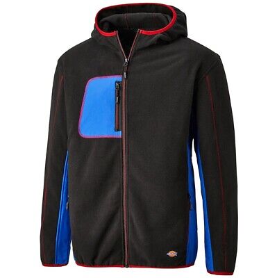 Dickies DT7022 Pembroke Fleece Jacket Black/Red