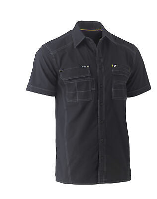 Bisley FLX & MOVE Utility Work Shirt Black UKS1144