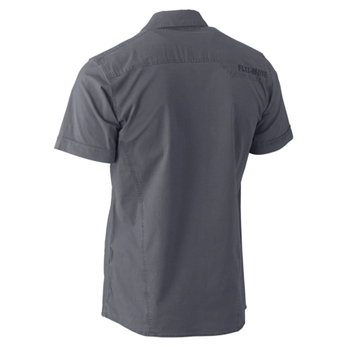 Bisley FLX & MOVE™ Utility Work Shirt Charcoal Grey UKS1144
