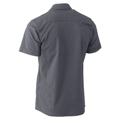 Bisley FLX & MOVE™ Utility Work Shirt Charcoal Grey UKS1144