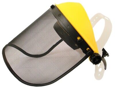 Rocwood Face Shield Visor Mesh or Poly Brushcutter Strimmer Trimmer Adjustable