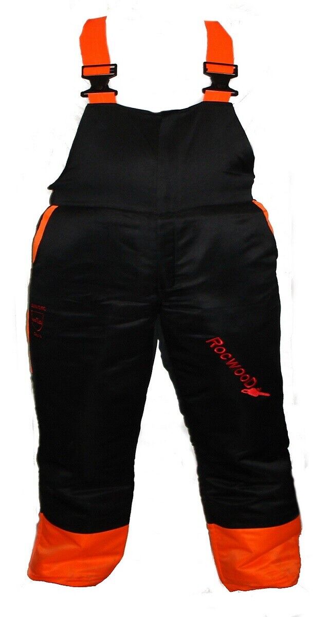 Rocwood Chainsaw Bib and Brace Type A Class 1 20m/s EN381-5 1995 Small-3XL