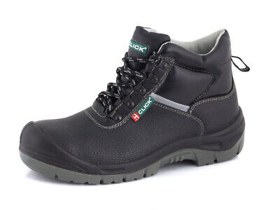 Click Safety Work Boots Steel Toecap Midsole S3 Rated Sizes 3-13 Scuff Cap CF11